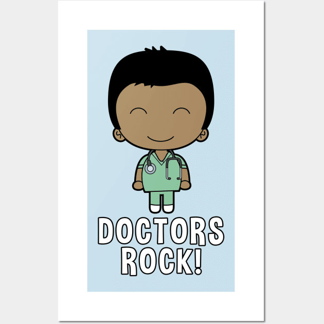 Doctors Rock! Wall Art by Markaneu